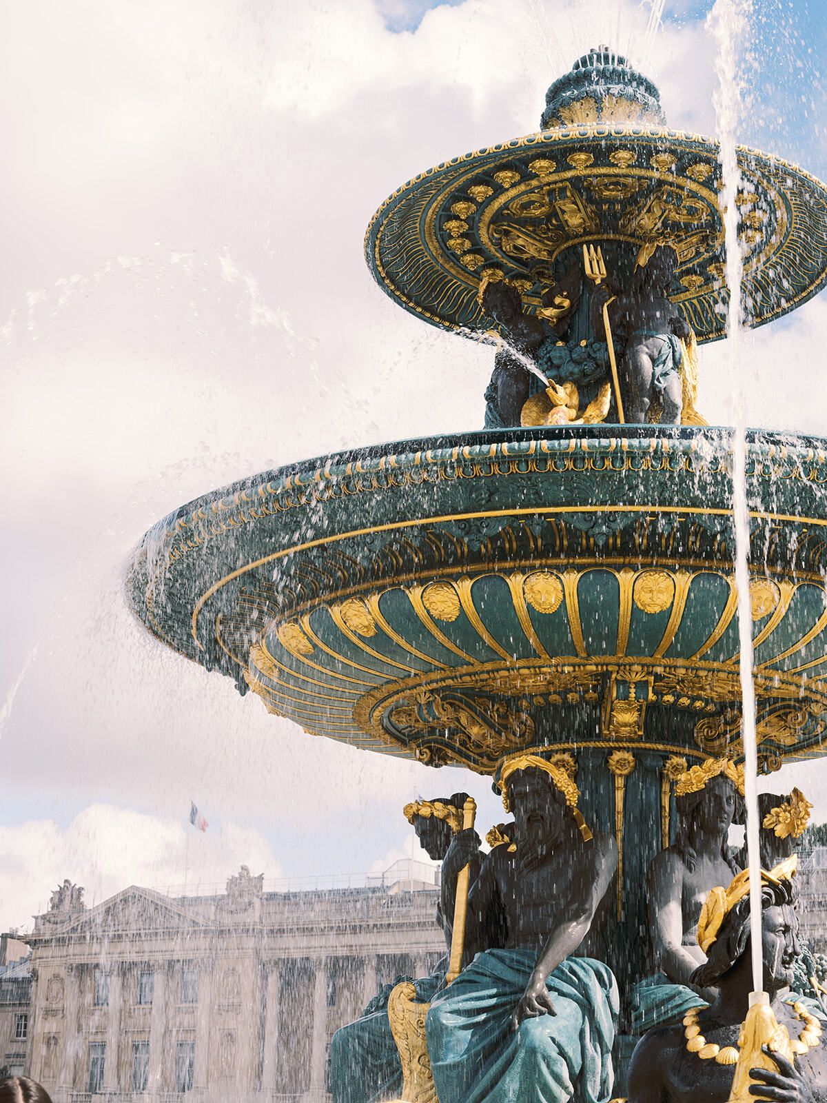La Fontaine des Mers en la Place de la Concorde