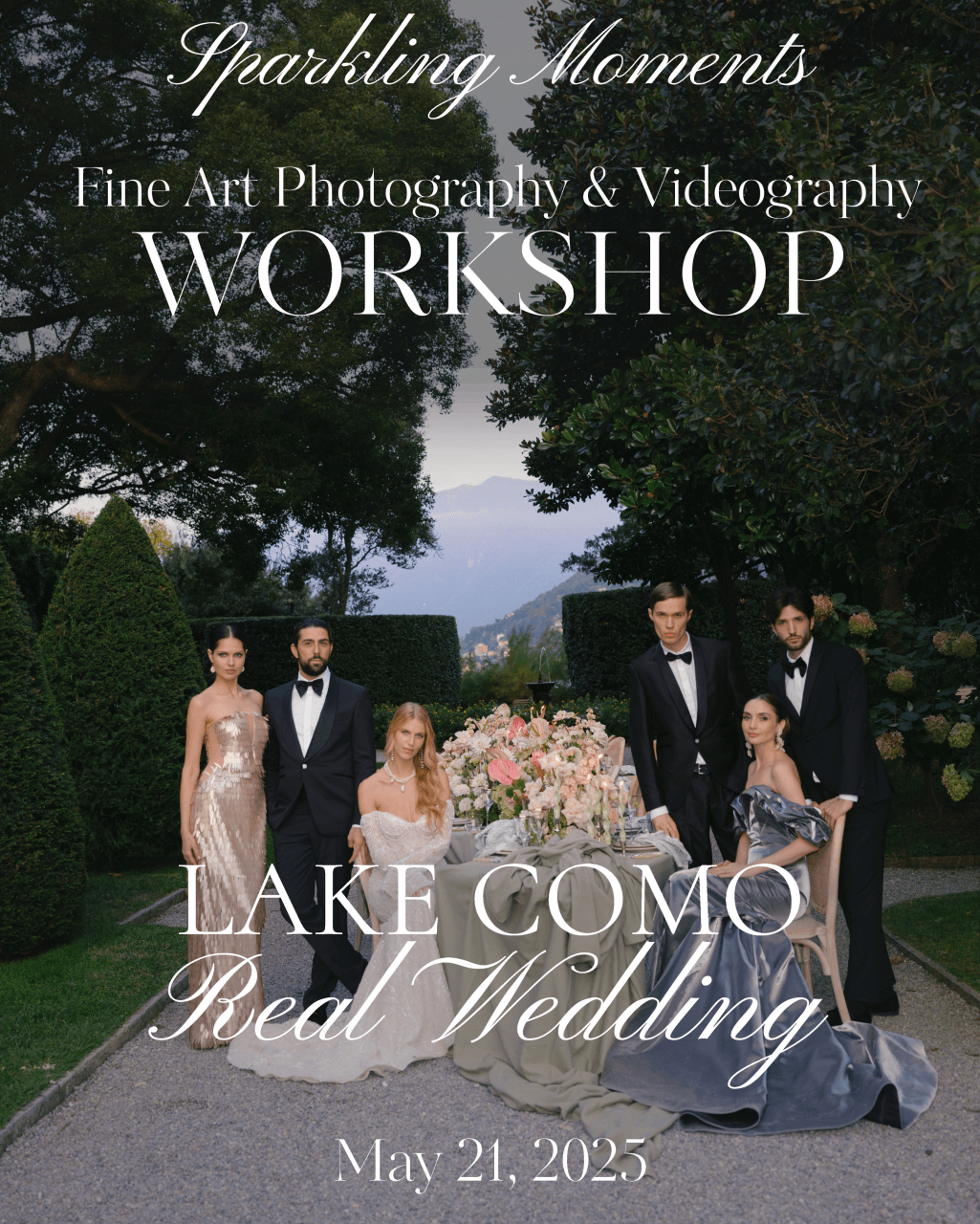 Comer See, Ergebnisse des Workshops mit echter Hochzeit, 21. Mai 2025